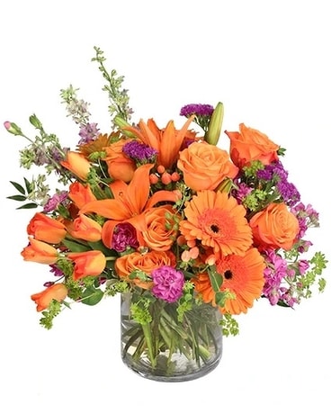 Mesmerizing Citrus Flower Arrangement