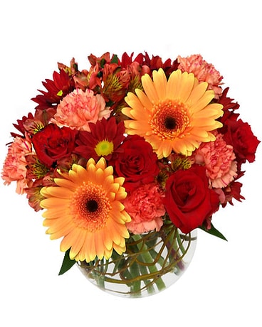 Hot and Spicy Bouquet Flower Arrangement