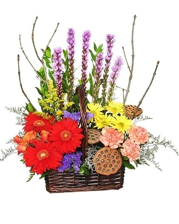 Out Of The Woods Flower Arrangement