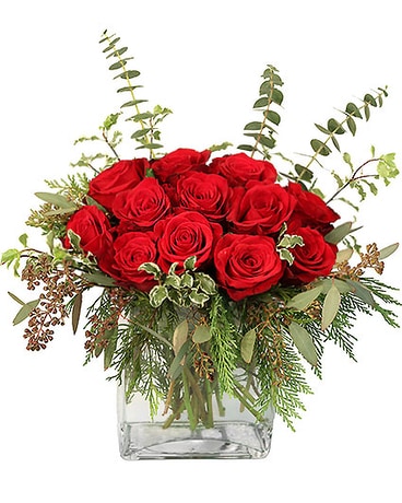 Holiday Sensation Flower Arrangement