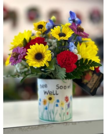 Bee Well Soon Flower Arrangement