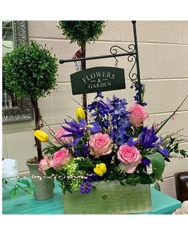 Flowers and Garden Flower Arrangement