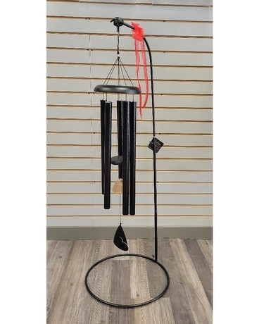 BLACK WINDCHIME Flower Arrangement