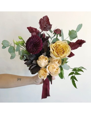 Garnet Palette Posey Flower Arrangement