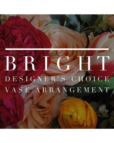 Bright Vase Arrangement Flower Arrangement