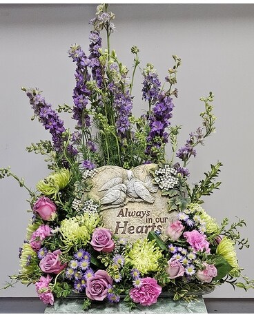 Always in our Hearts Sympathy Sympathy Arrangement