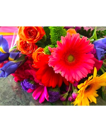 Designer Choice Bright Flower Arrangement