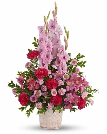 Heavenly Heights Bouquet Sympathy Arrangement