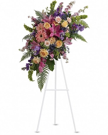 Heavenly Grace Spray Sympathy Arrangement