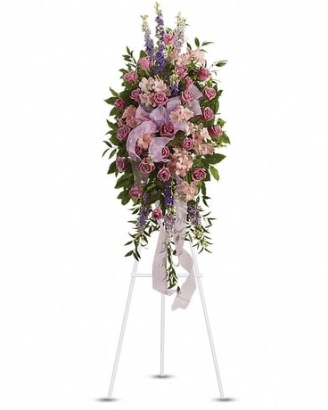 Finest Farewell Spray Sympathy Arrangement