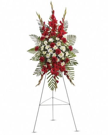 Strength & Solace Spray Sympathy Arrangement