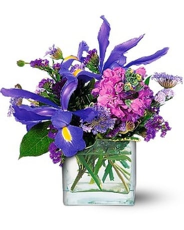 Blues for You Flower Arrangement