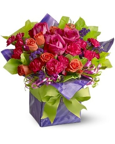 Party Time Present Flower Arrangement