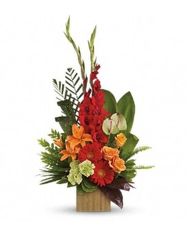 Heart's Companion Bouquet Sympathy Arrangement