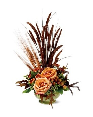 Harvest Home Flower Arrangement
