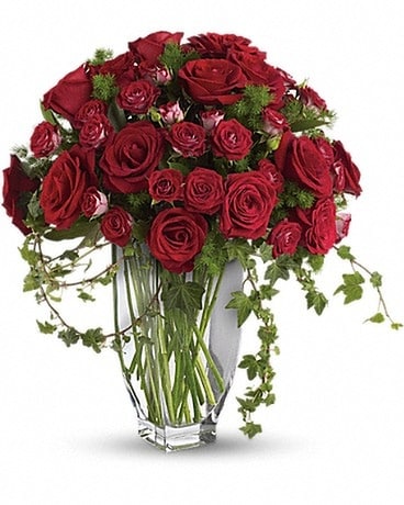 Teleflora's Rose Romanesque Bouquet/T231-1AA Flower Arrangement