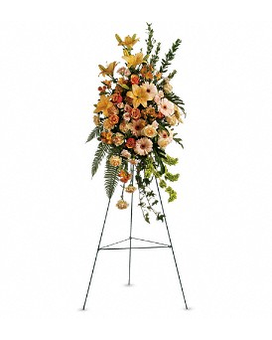 Sweet Remembrance Spray T266-1AA Flower Arrangement