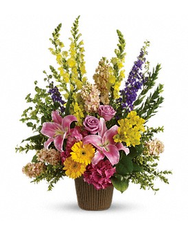 Glorious Grace Bouquet T267-2AA Flower Arrangement