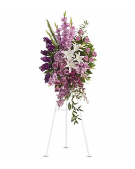 Sacred Garden Spray T249-4AA Flower Arrangement