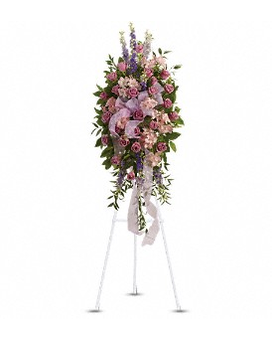 Finest Farewell Spray T248-2AA Flower Arrangement