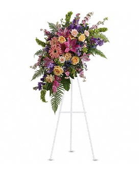 Heavenly Grace Spray T248-1AA Flower Arrangement