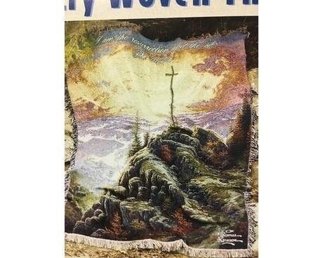 Tapestry Throw Sympathy Arrangement