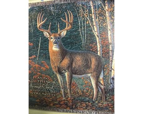 Tapestry Throw Sympathy Arrangement