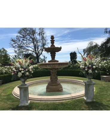 Wedding Ceremony Flower Arrangement