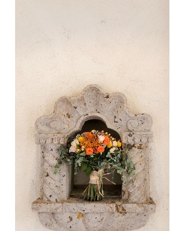 Wedding Ceremony Flower Arrangement