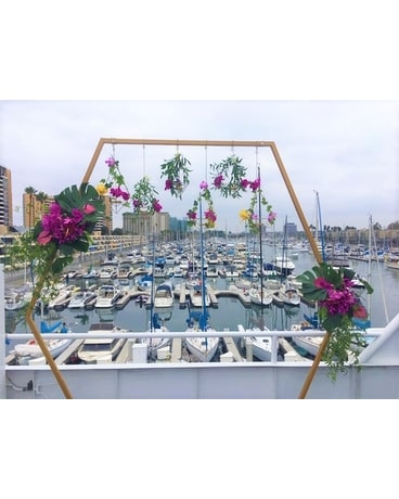 ceremony arch Flower Arrangement