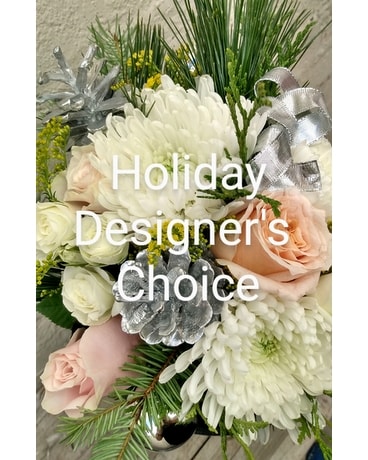 Holiday Designer's Choice Flower Arrangement