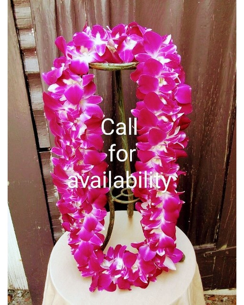 Triple Bombay Orchid Lei $50 in West Los Angeles CA - Westwood