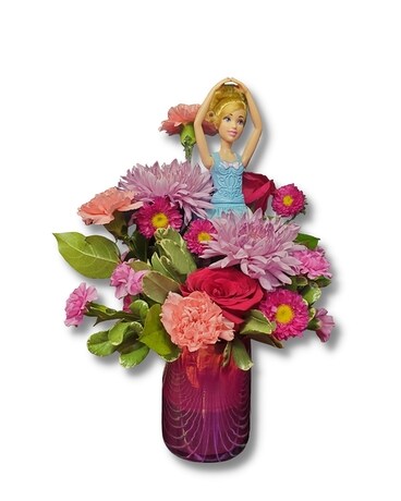 Barbie's Bouquet Flower Arrangement