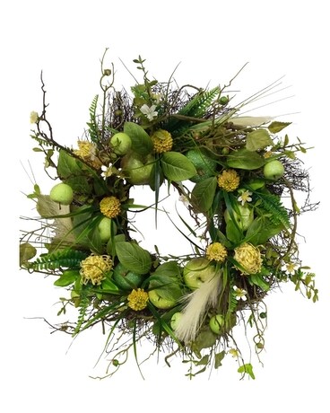 Green Apple Wreath Wreath