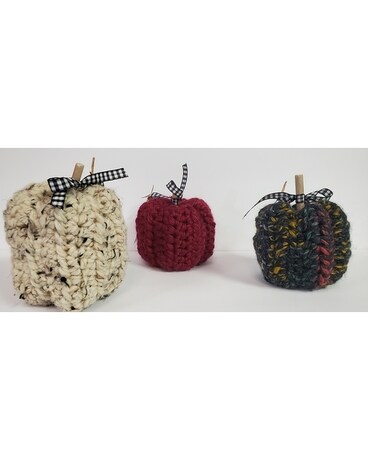 Handmade Knitted Pumpkins Gifts