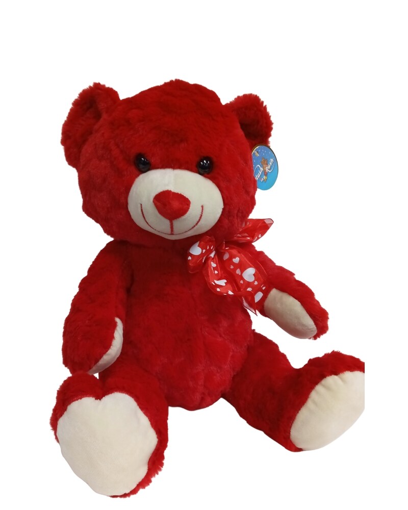 Red colour big teddy bear online