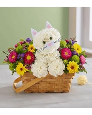Fabulous Feline™ Flower Arrangement