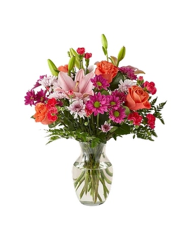 Light Up Her Life Bouquet Flower Arrangement