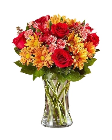 Sunlit Autumn Medley™ Flower Arrangement
