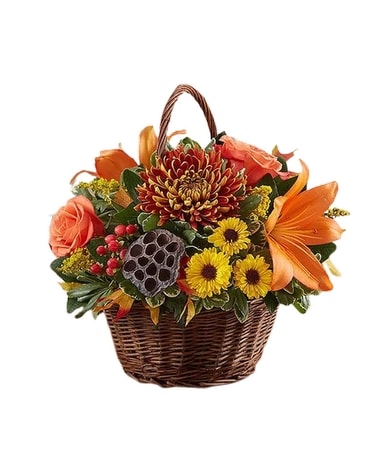 Peace, Prayers & Blessings™ Fall Flower Arrangement