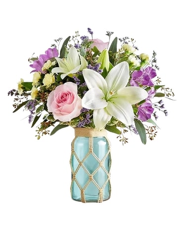 Pastel Petals™ by Real Simple® Flower Arrangement