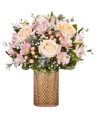Perfectly Peach™ Bouquet Flower Arrangement