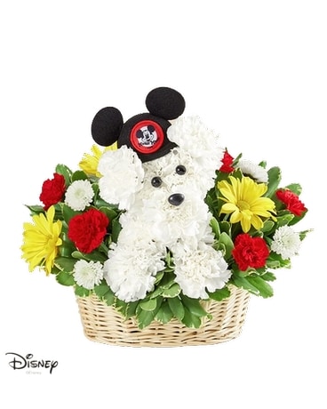a-DOG-able® Disney Mickey Mouse Flower Arrangement
