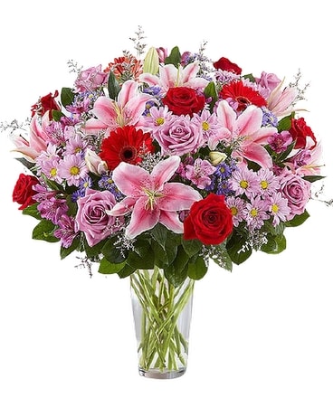 Adoring Love Bouquet Flower Arrangement