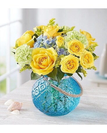 Coastal Garden Flower Arrangement