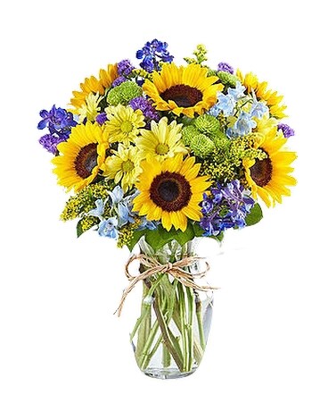 Fields of Europe Summer Flower Arrangement