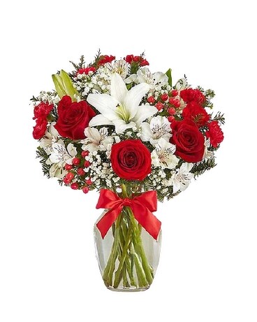 Fields of Europe Christmas Flower Arrangement