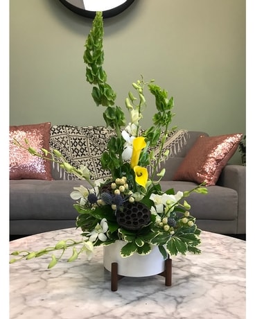 Mayfield Mid-Century Design Flower Arrangement