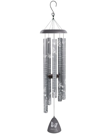 Heavenly Bells White 44 in. Chime Gifts