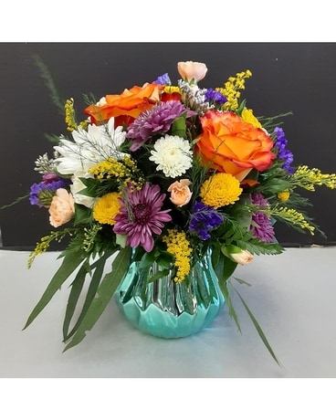 Gemstone Flower Arrangement